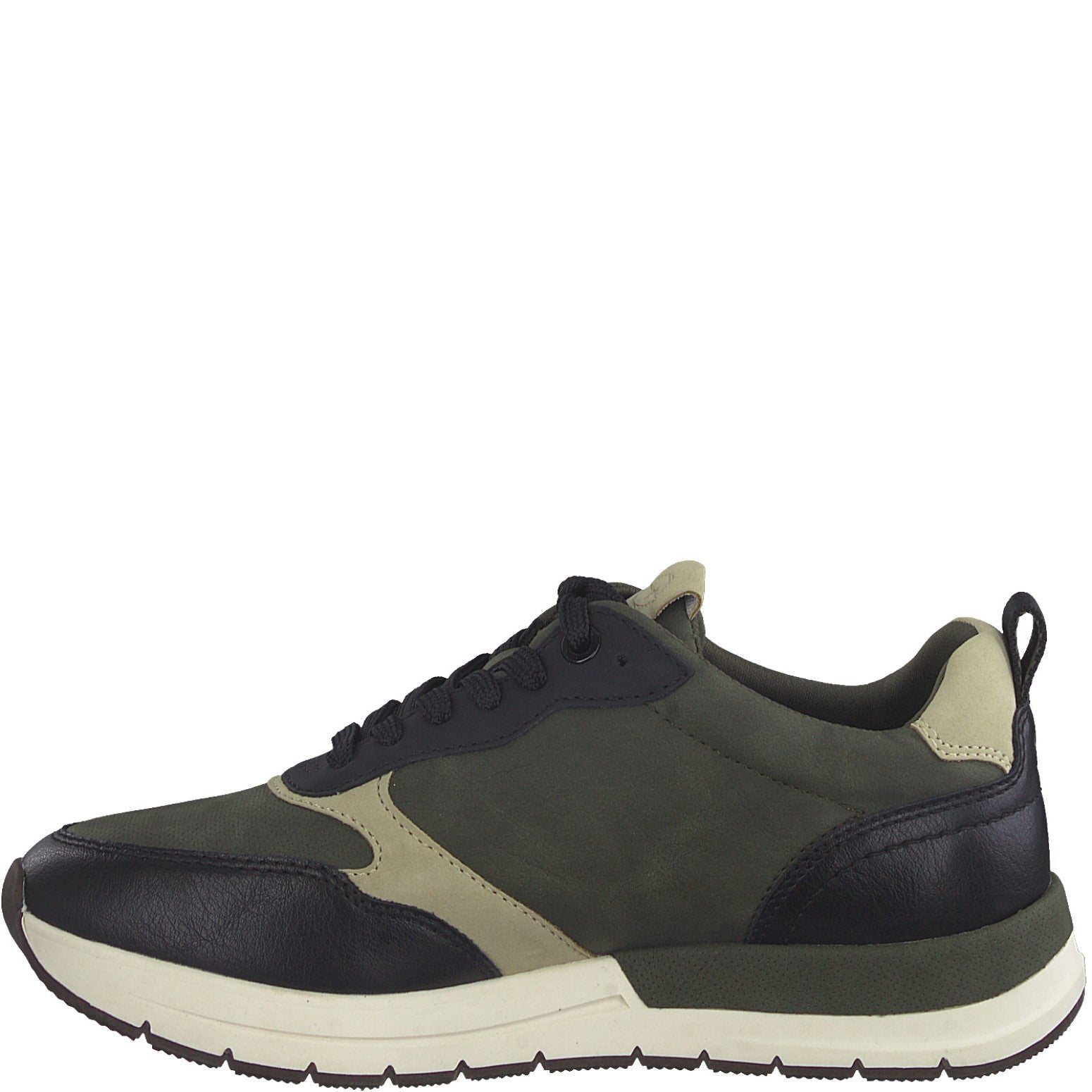 GRØN/SORT SNEAKER - Peti Sko - TAMARIS