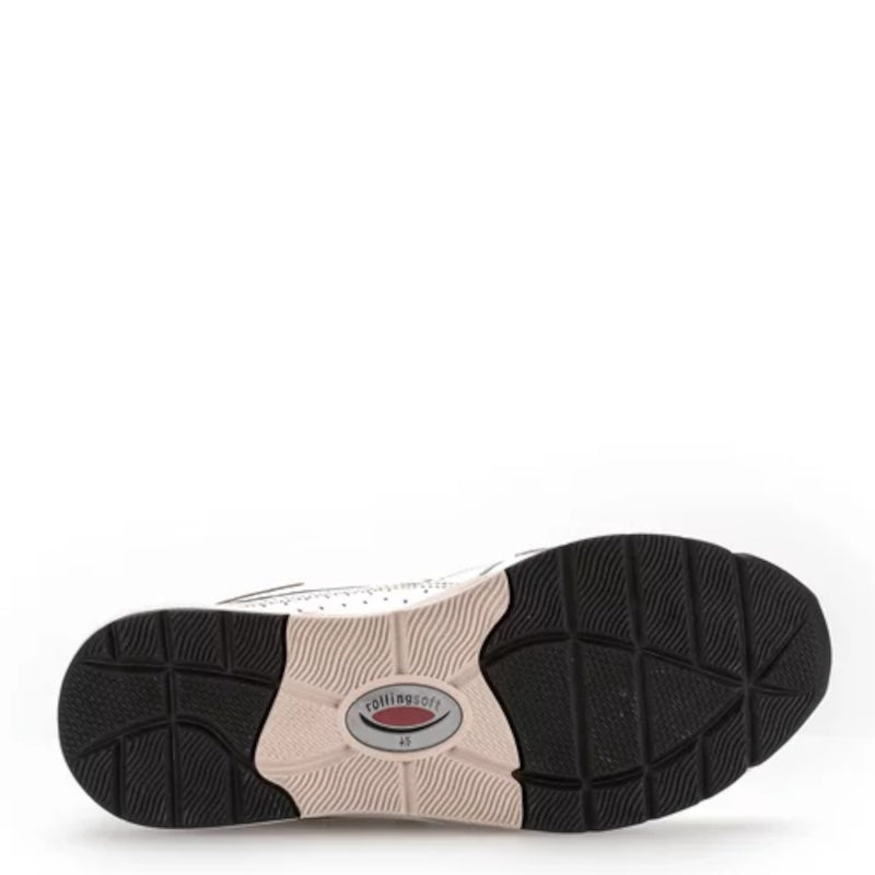 HVID/SØLV ROLLING SOFT SNEAKER - Peti Sko - Gabor
