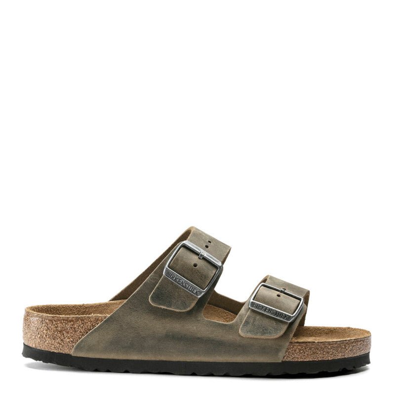 KHAKI ARIZONA SOFT SANDAL - Peti Sko - BIRKENSTOCK