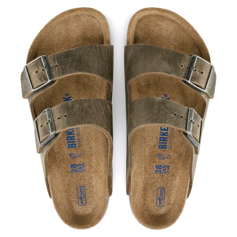 KHAKI ARIZONA SOFT SANDAL - Peti Sko - BIRKENSTOCK
