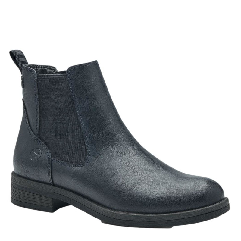 NAVY CHELSEA STØVLE - Peti Sko - TAMARIS