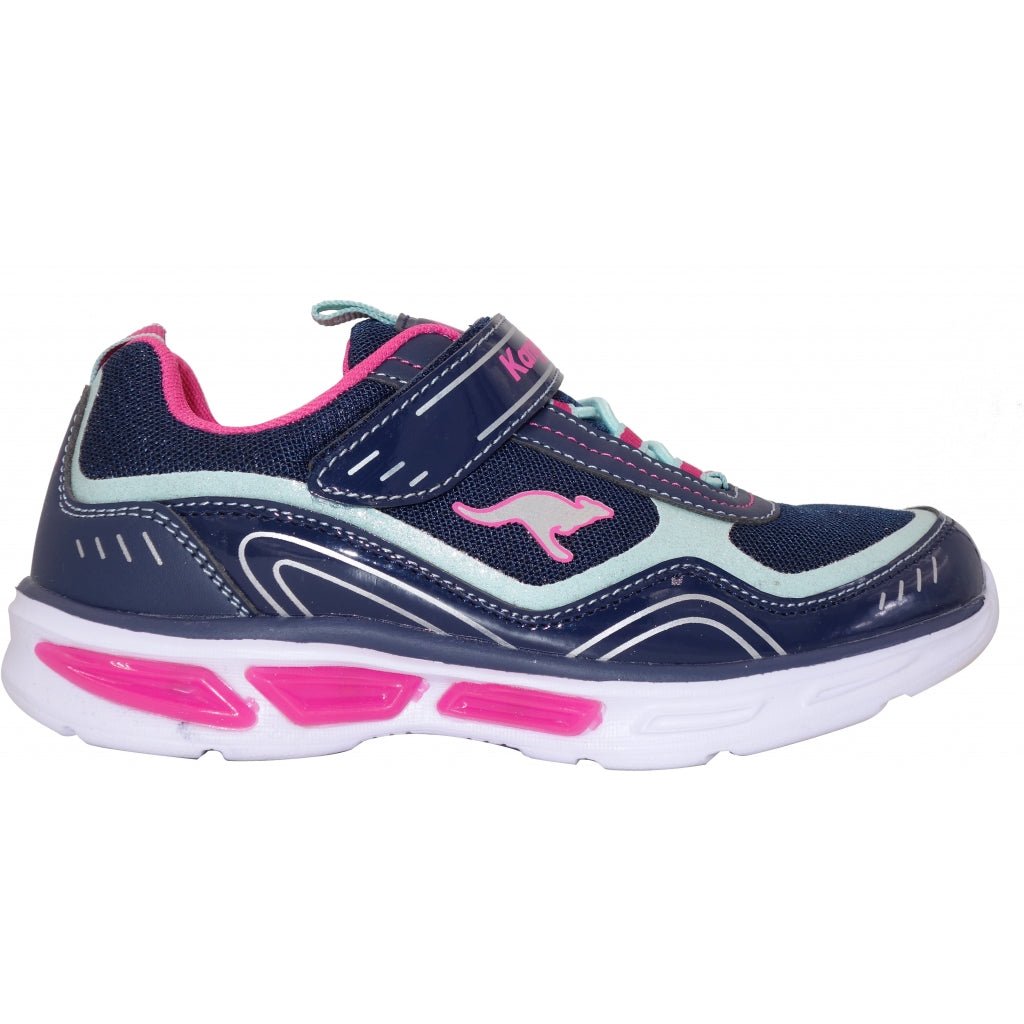 NAVY/PINK BLINKESKO - Peti Sko - KangaROOS