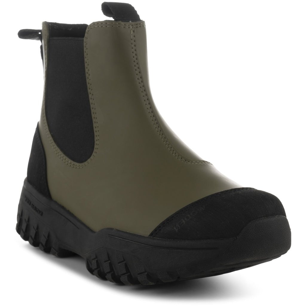 OLIVE MAGDA TRACK GUMMISTØVLE - Peti Sko - WODEN