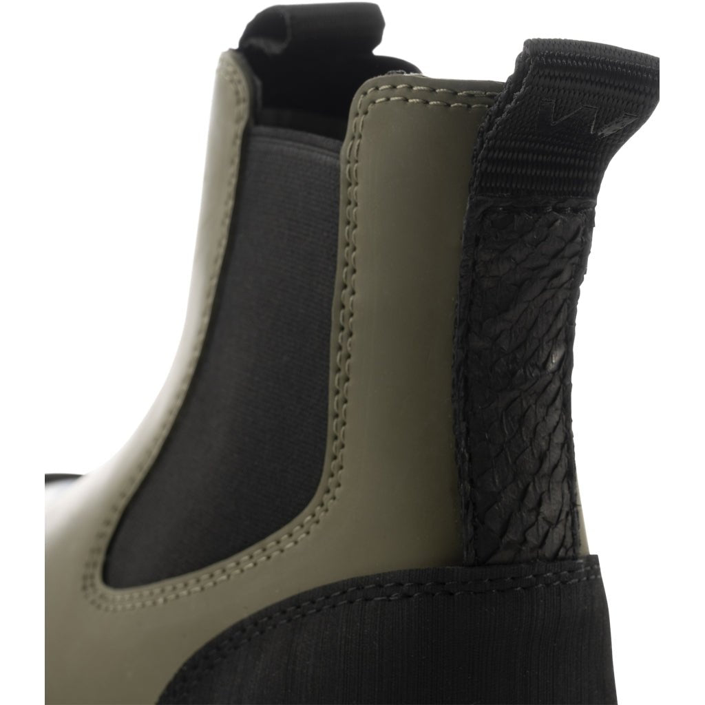 OLIVE MAGDA TRACK GUMMISTØVLE - Peti Sko - WODEN