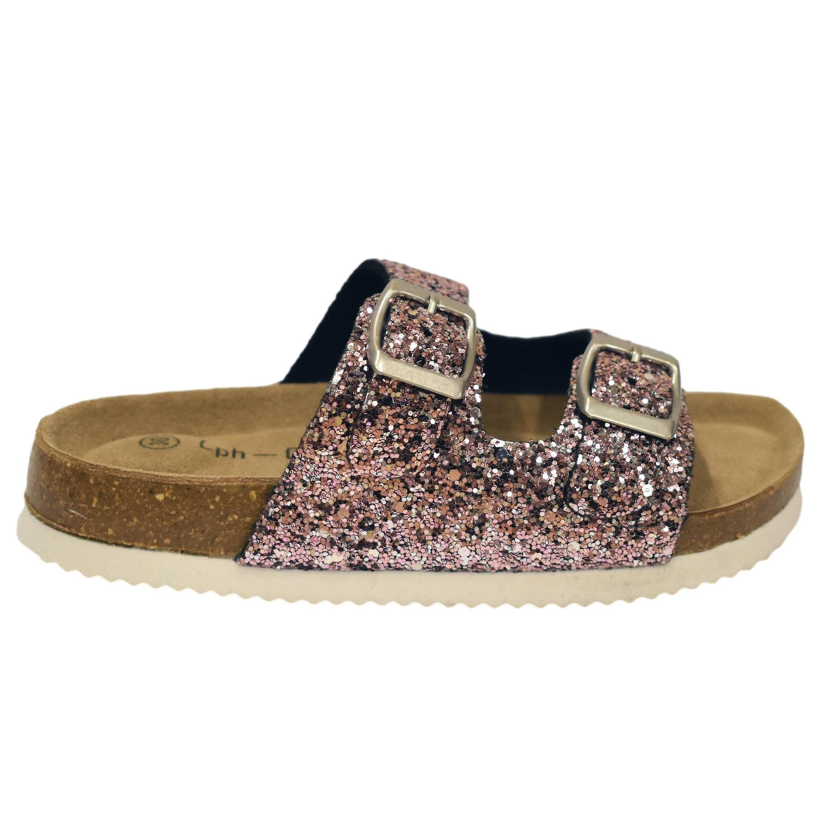 PINK GLITTER SANDAL - Peti Sko - CPH COMFORT