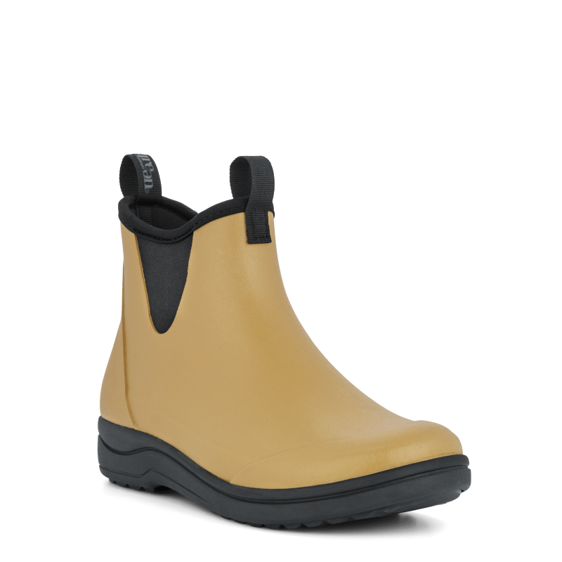 RAFAELL MUSTARD GUMMISTØVLE - Peti Sko - GREEN COMFORT