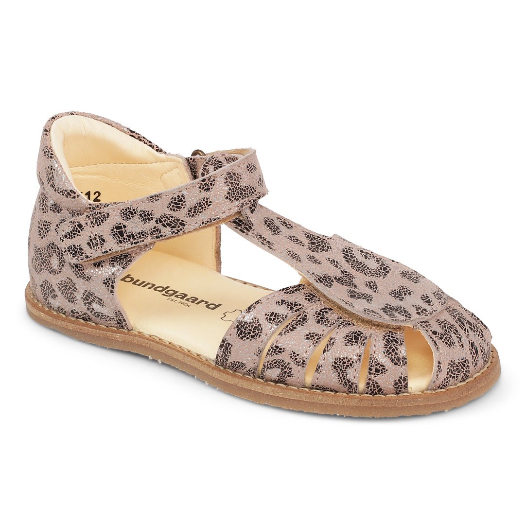 magi klima Mundtlig Rosa/leopard silja sandal fra Bundgaard