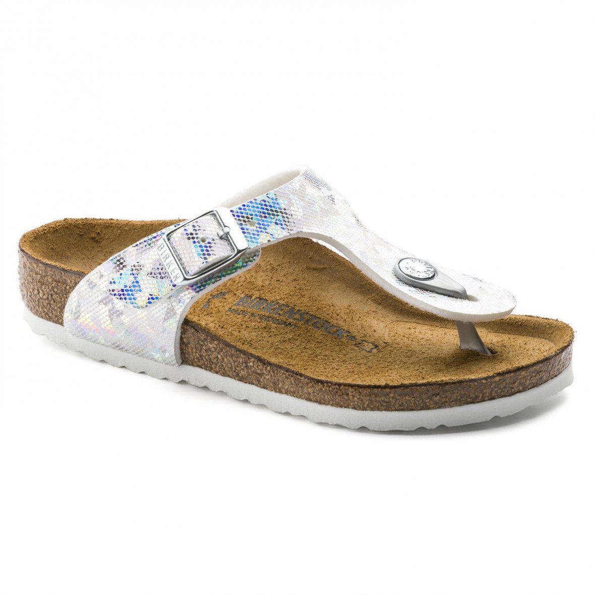 SØLV HOLO SANDAL - Peti Sko - BIRKENSTOCK