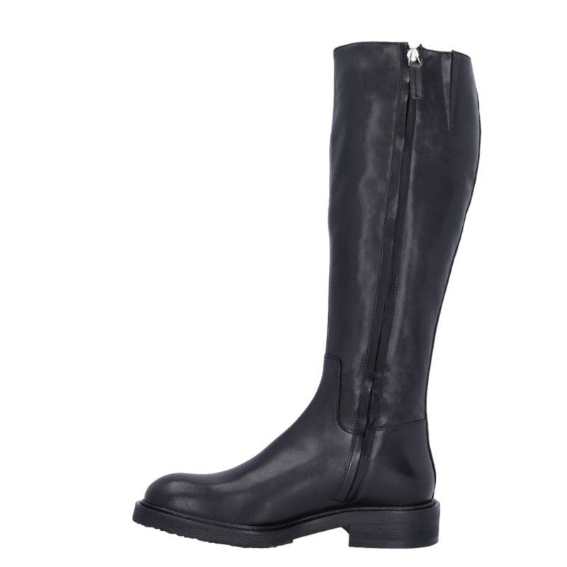 SORT A3105 LANG STØVLE - Peti Sko - BILLI BI