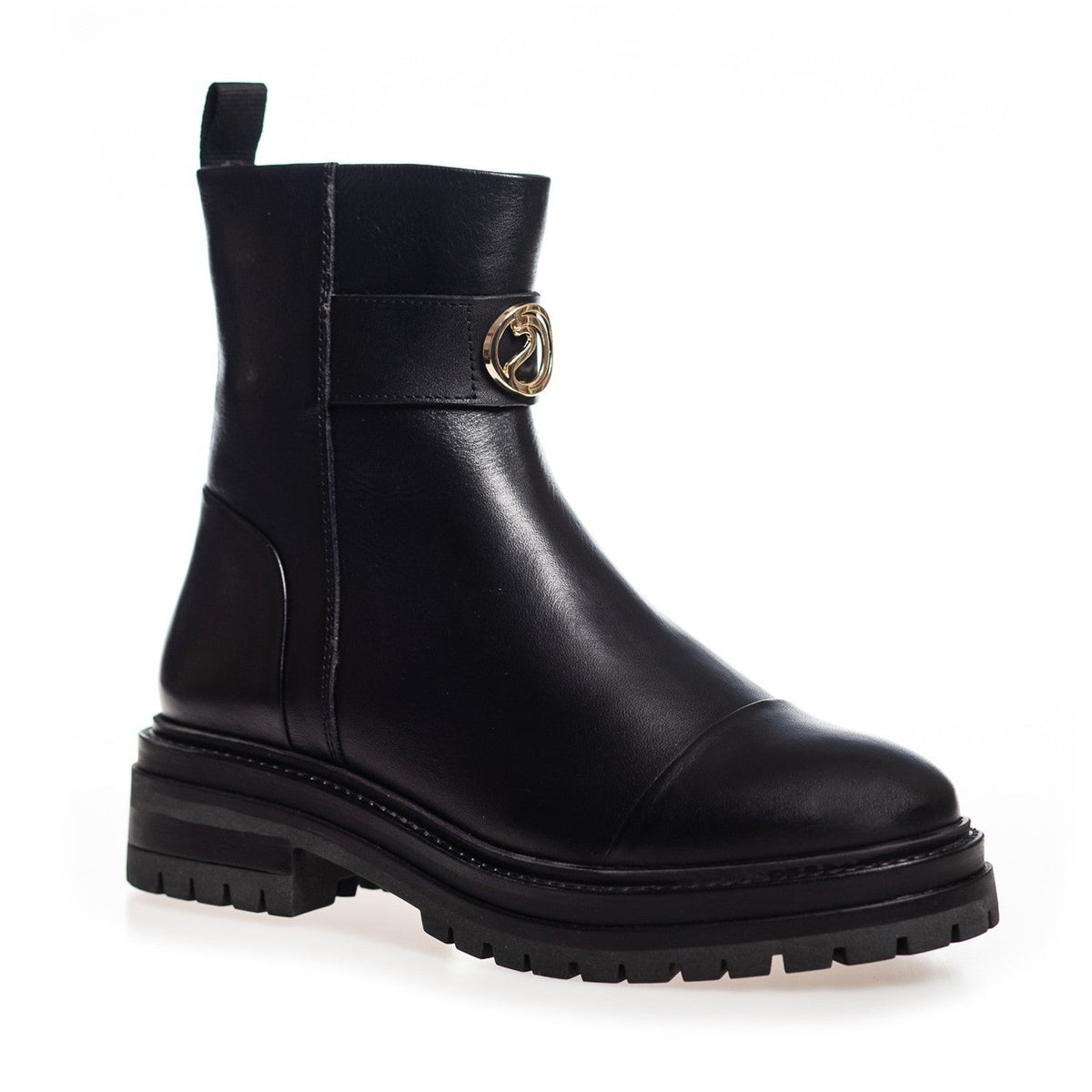 SORT ALL GOOD VIBES STØVLE - Peti Sko - COPENHAGEN SHOES