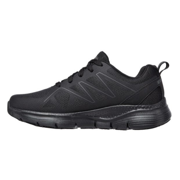 SORT ARCH FIT WORK SNEAKER - Peti Sko - SKECHERS