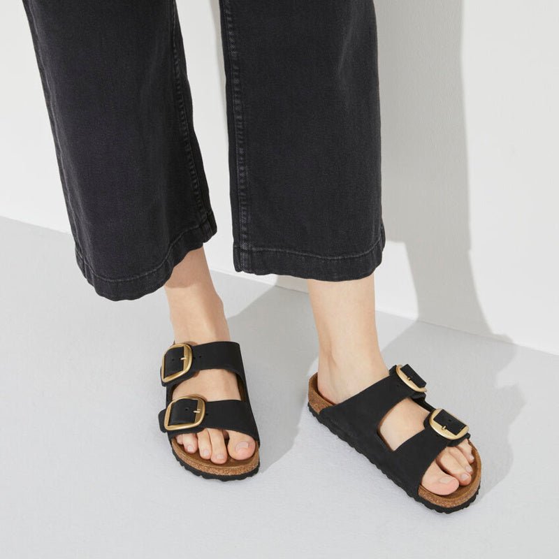 SORT ARIZONA BIG BUCKLE SANDAL - Peti Sko - BIRKENSTOCK