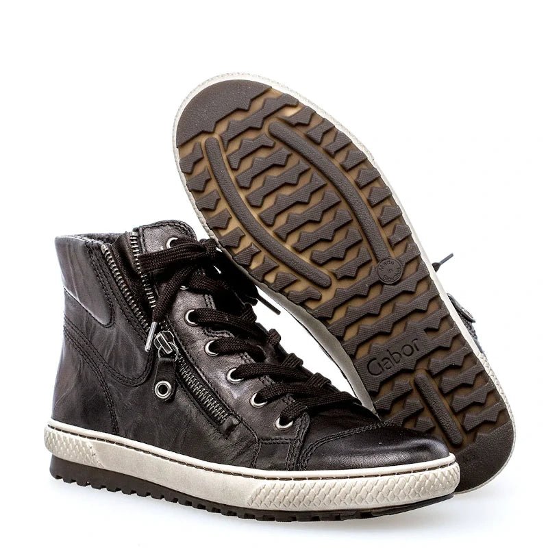 SORT BASKET STØVLE - Peti Sko - Gabor