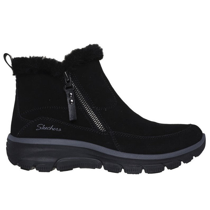 SORT EASY GOING STØVLE - Peti Sko - SKECHERS