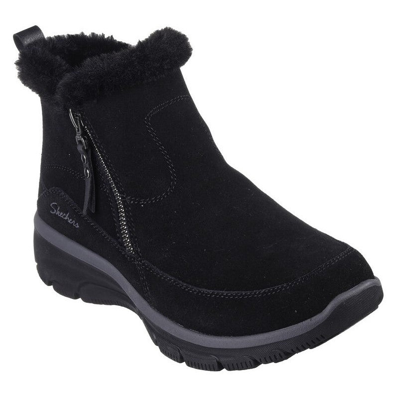 SORT EASY GOING STØVLE - Peti Sko - SKECHERS