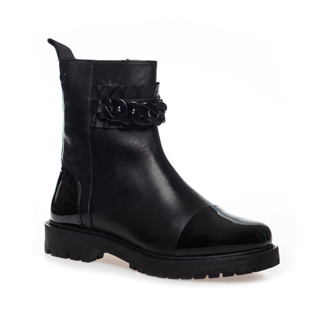 SORT FLOWER CHILD STØVLE - Peti Sko - COPENHAGEN SHOES