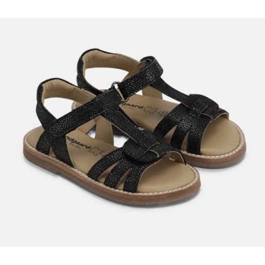 SORT GLIMMER SANDAL - Peti Sko - Bundgaard