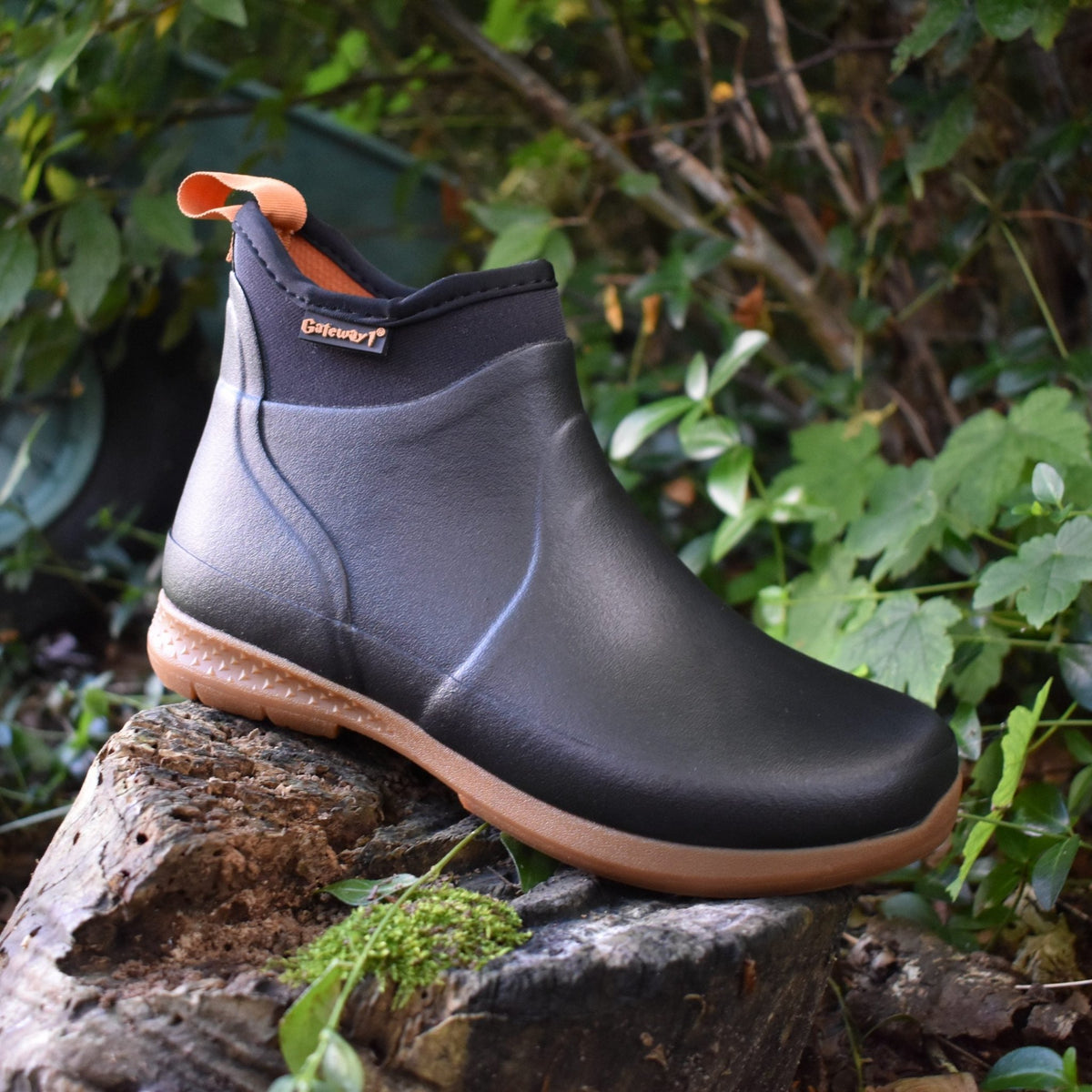 SORT GUMMISTØVLE - Peti Sko - GATEWAY