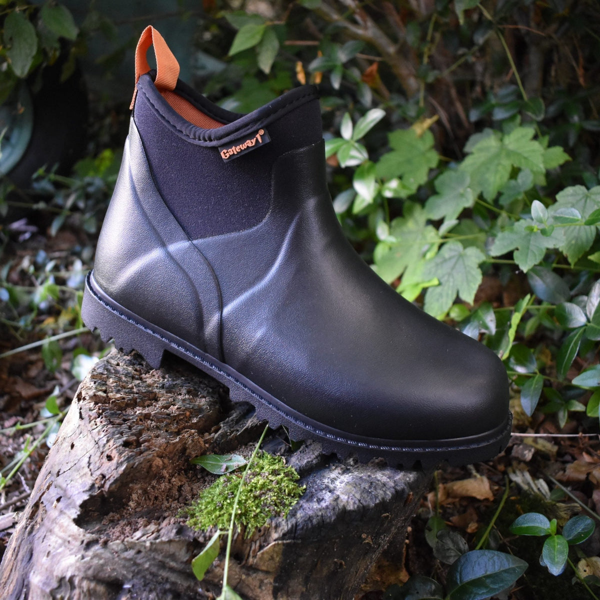 SORT GUMMISTØVLE - Peti Sko - GATEWAY