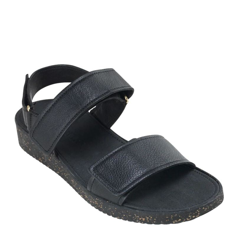 SORT KAREN SANDAL - Peti Sko - NATURE