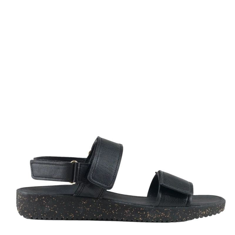 SORT KAREN SANDAL - Peti Sko - NATURE