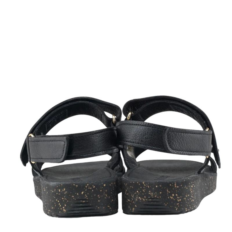 SORT KAREN SANDAL - Peti Sko - NATURE