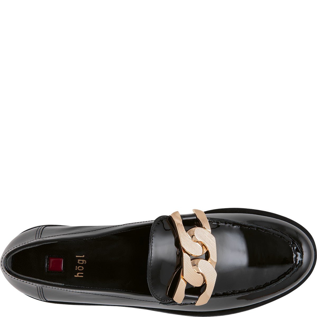 SORT LAK 101624 LOAFERS - Peti Sko - HOGL