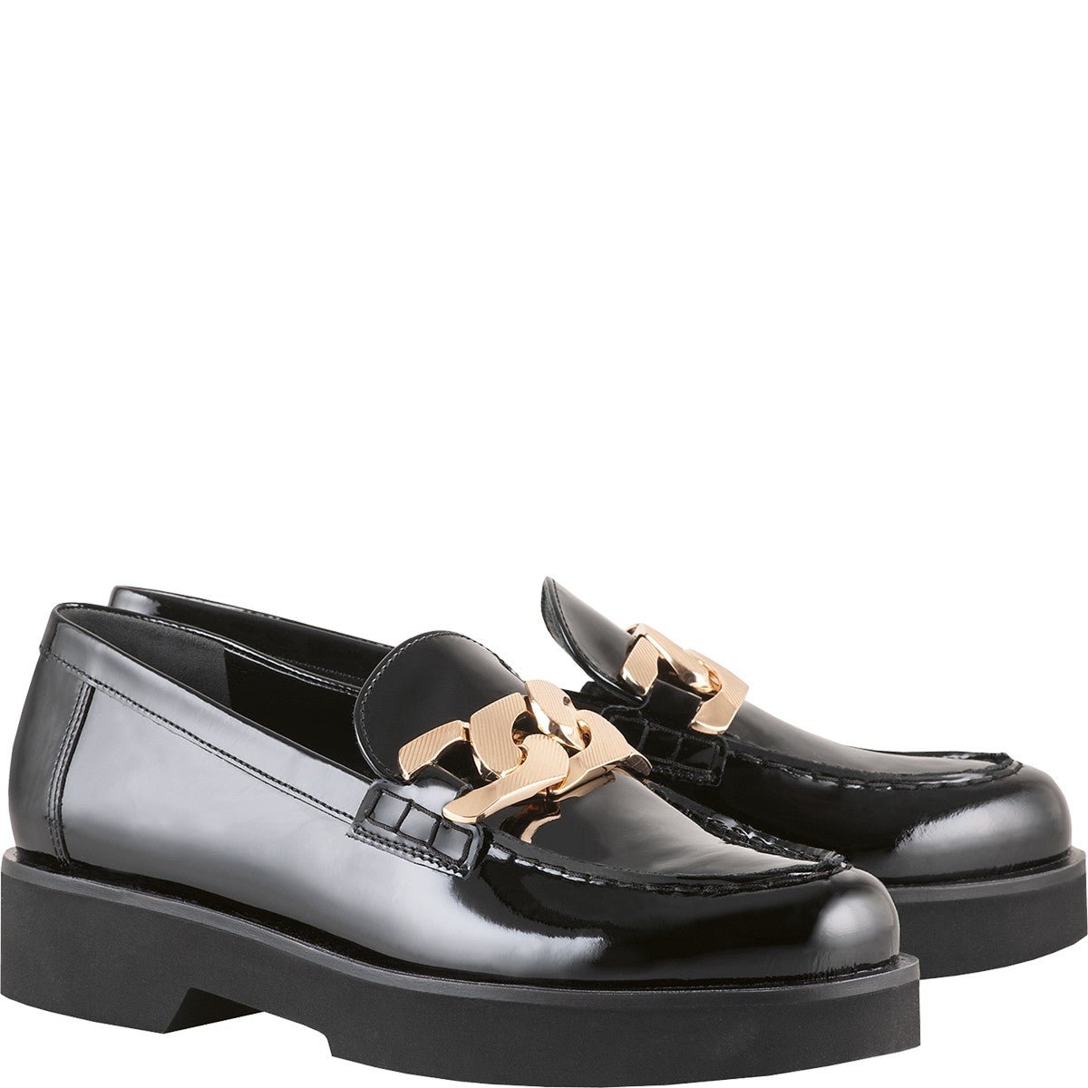 SORT LAK 101624 LOAFERS - Peti Sko - HOGL