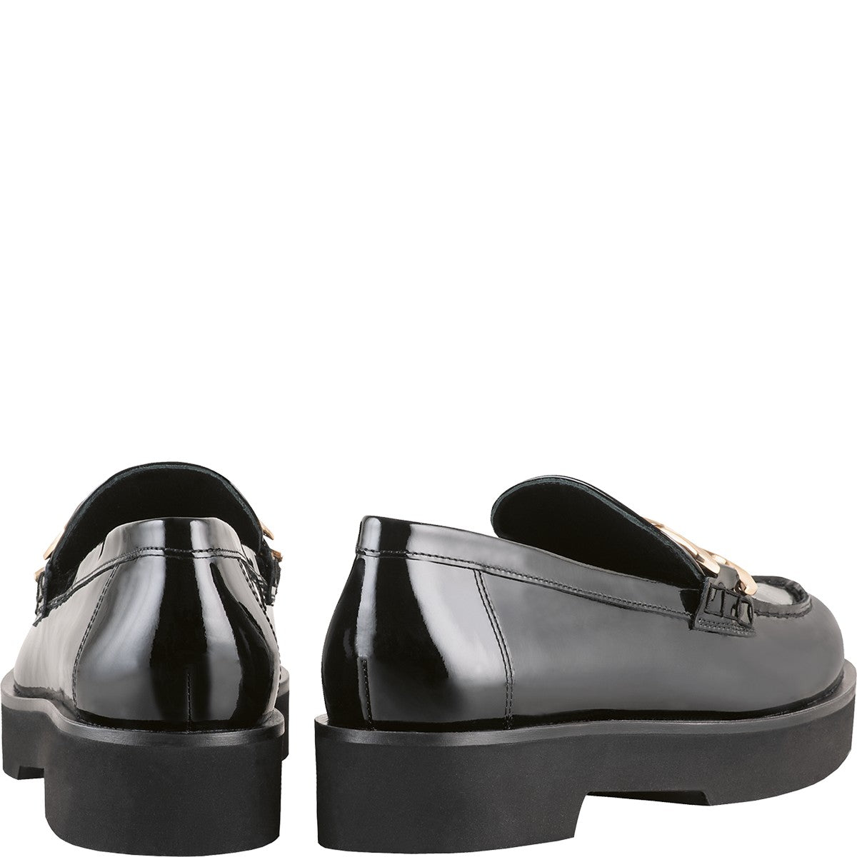 SORT LAK 101624 LOAFERS - Peti Sko - HOGL