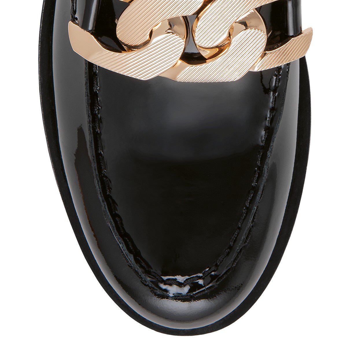 SORT LAK 101624 LOAFERS - Peti Sko - HOGL