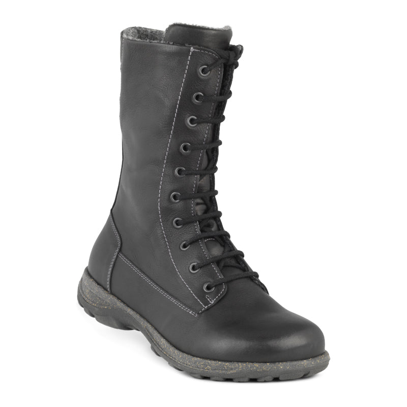 SORT LANG STØVLE - Peti Sko - NEW FEET