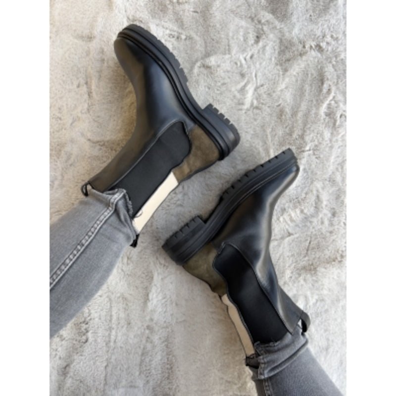 SORT NEW CHESSNY COMBI STØVLE - Peti Sko - COPENHAGEN SHOES