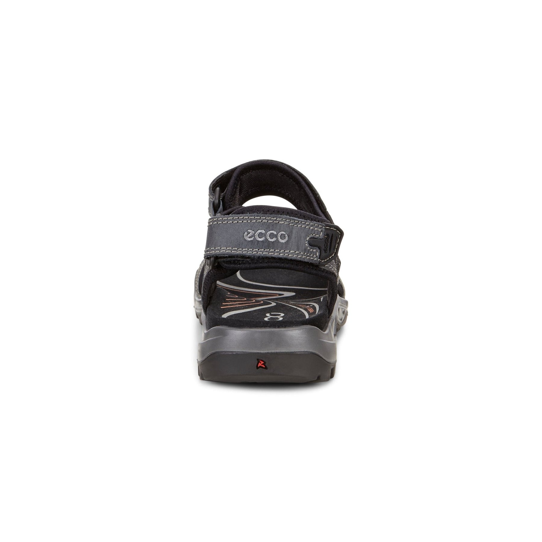 SORT RECEPTOR SANDAL - Peti Sko - ECCO