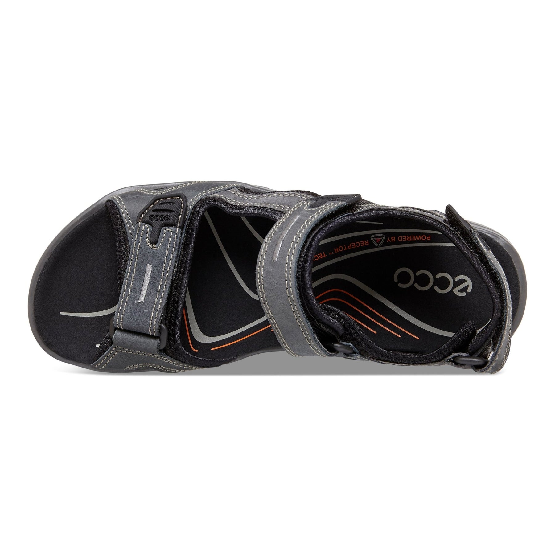 SORT RECEPTOR SANDAL - Peti Sko - ECCO