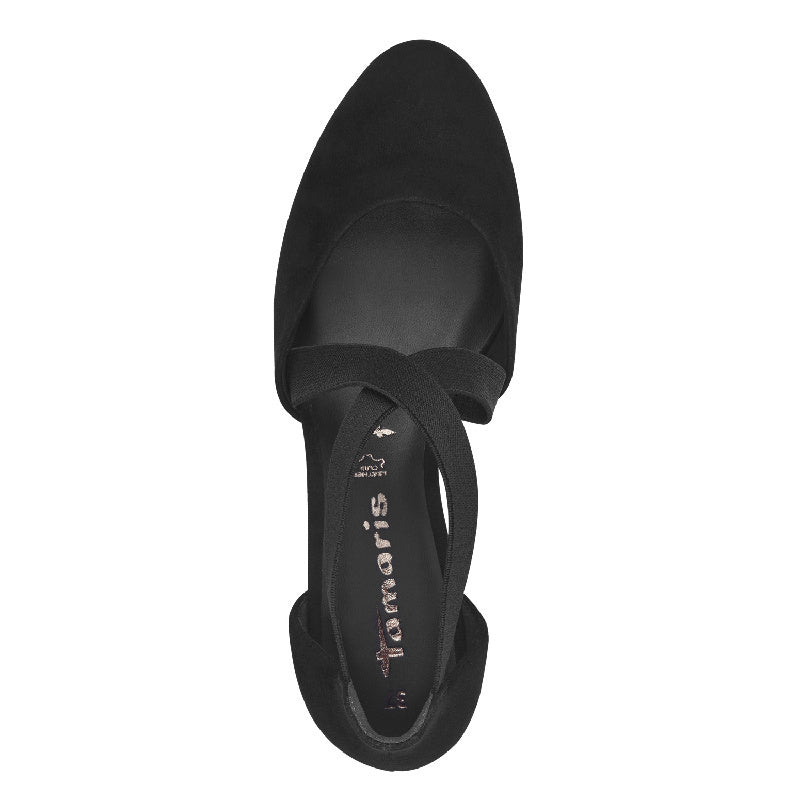 SORT RUSKIND PUMPS - Peti Sko - TAMARIS