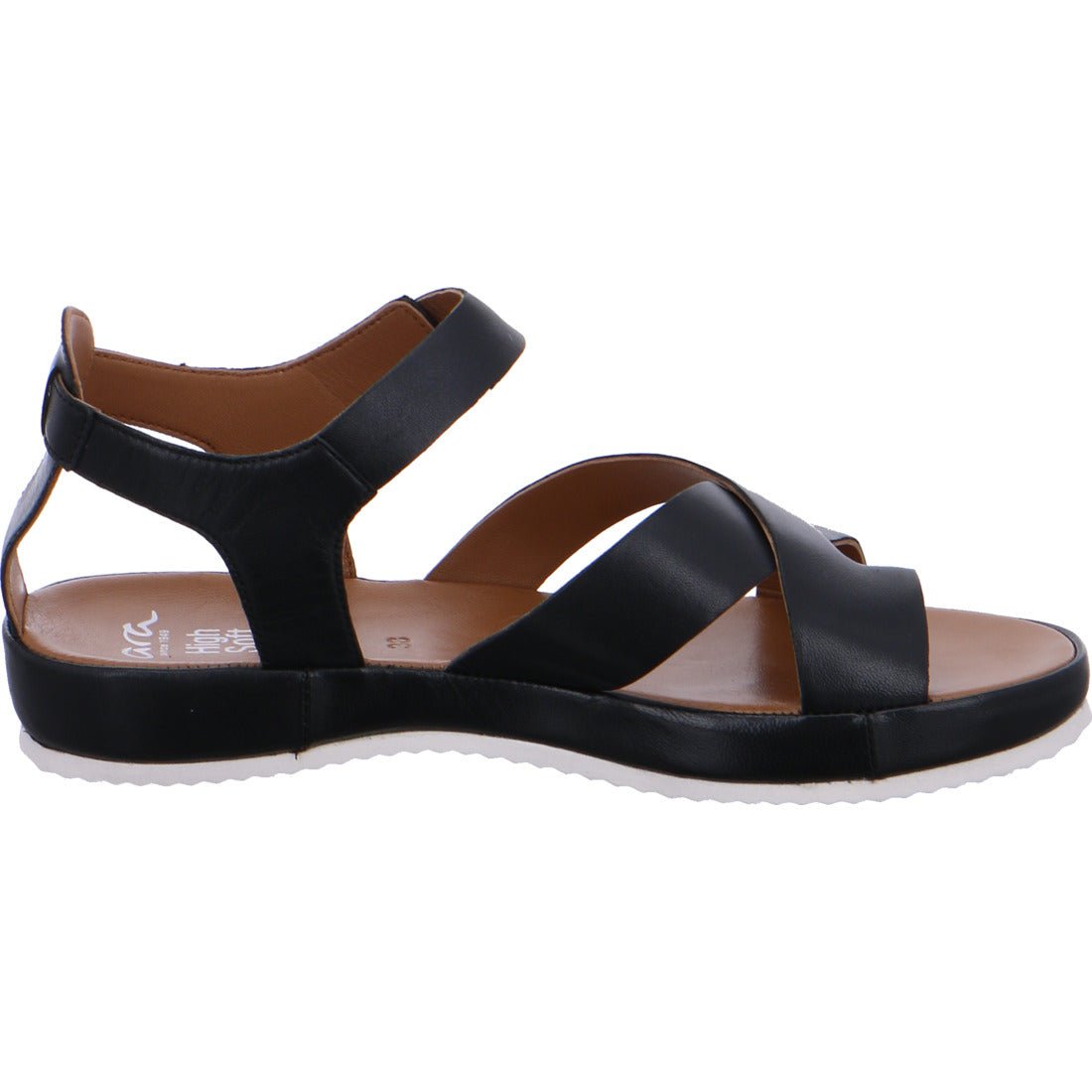 SORT SANDAL - Peti Sko - ARA