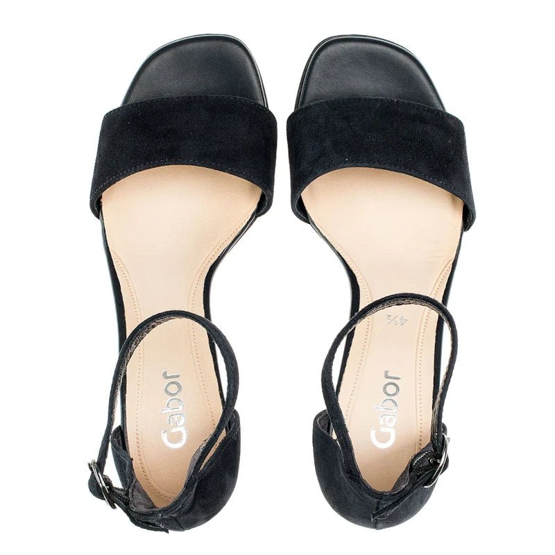 SORT SANDAL - Peti Sko - Gabor