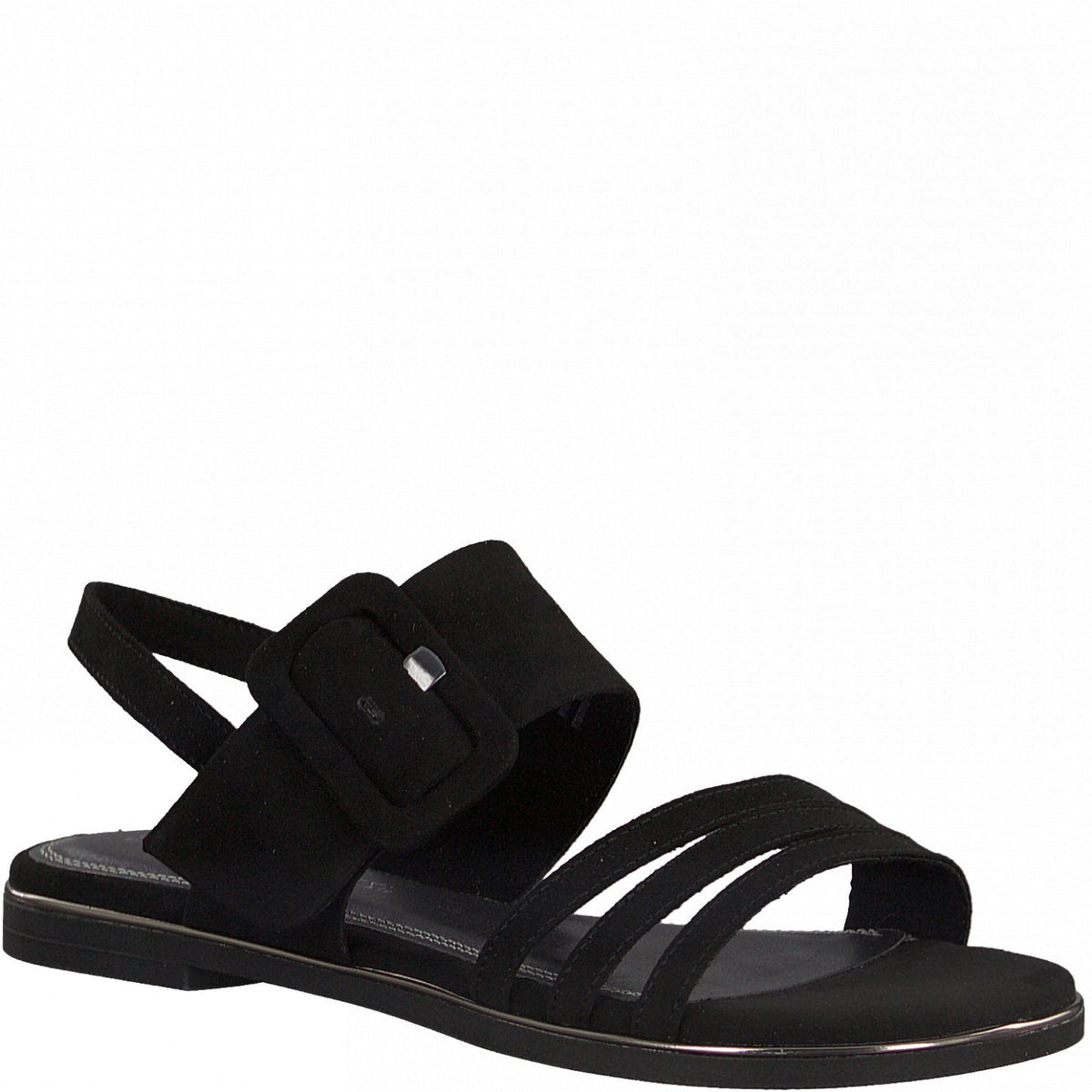 SORT SANDAL - Peti Sko - Marco Tozzi