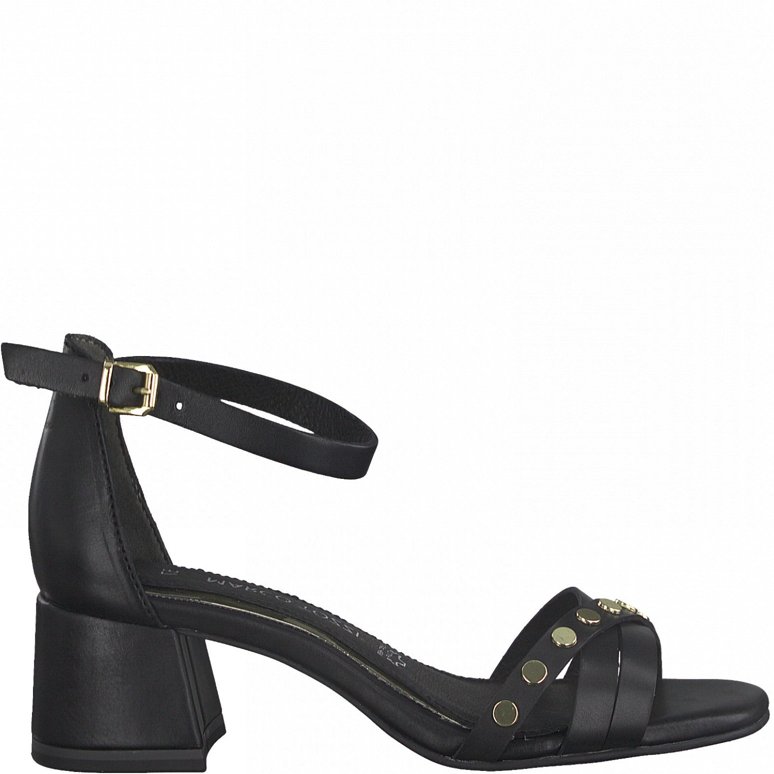 SORT SANDAL - Peti Sko - Marco Tozzi