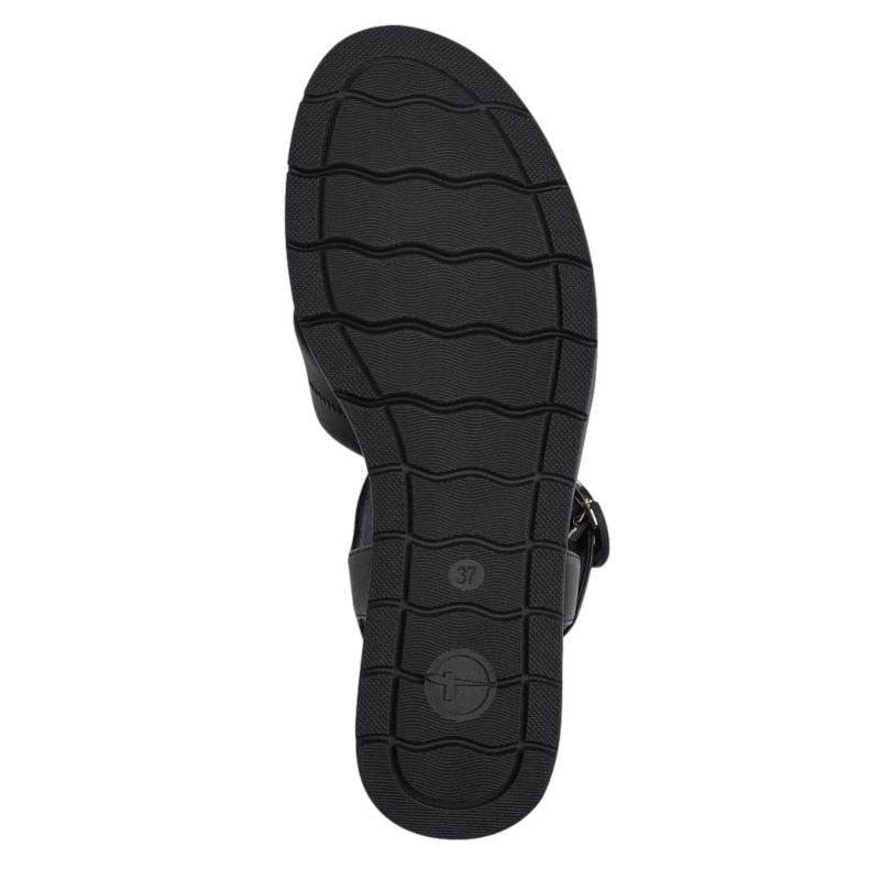SORT SANDAL - Peti Sko - TAMARIS