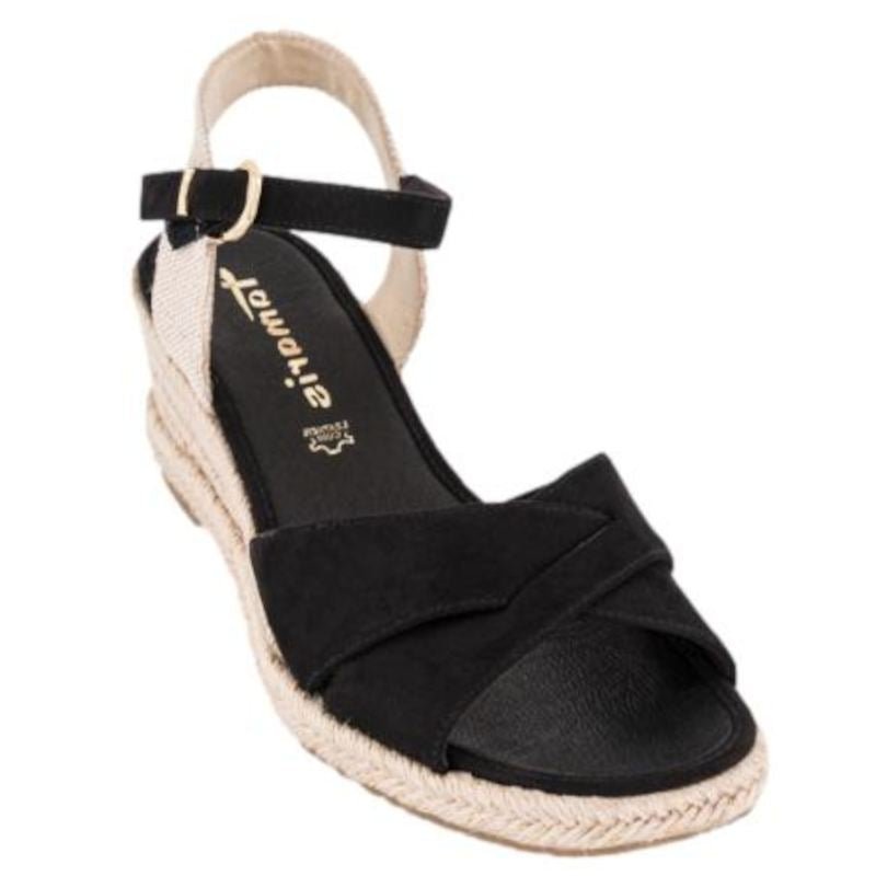 SORT SANDAL - Peti Sko - TAMARIS