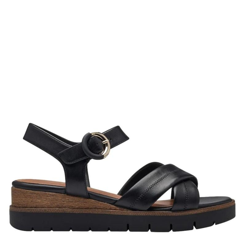 SORT SANDAL - Peti Sko - TAMARIS