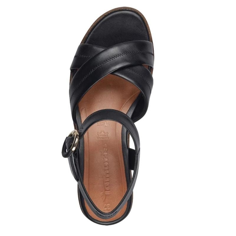 SORT SANDAL - Peti Sko - TAMARIS