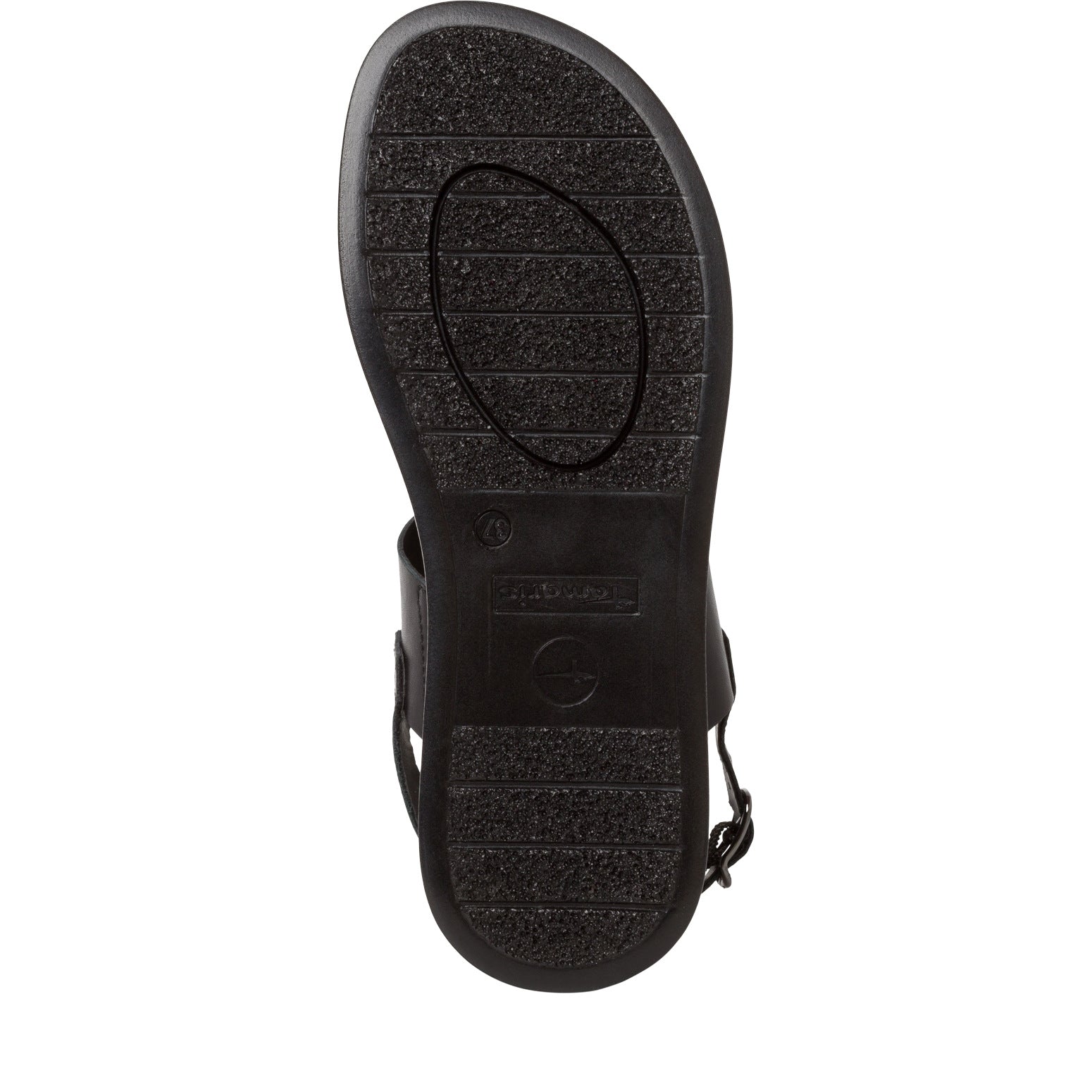 SORT SANDAL - Peti Sko - TAMARIS