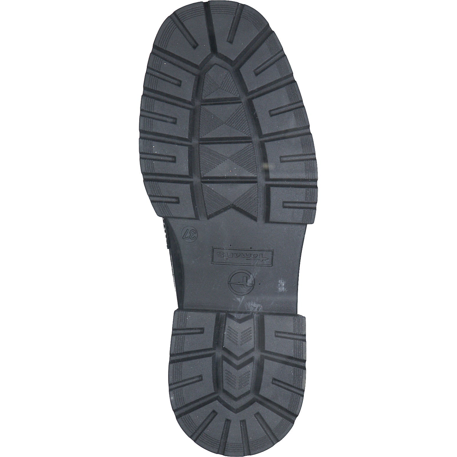 SORT SHINY LOAFERS - Peti Sko - TAMARIS