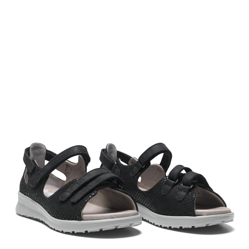 SORT SNAKE 201-36-1910 SANDAL - Peti Sko - NEW FEET