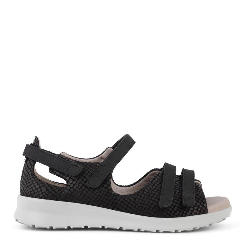 SORT SNAKE 201-36-1910 SANDAL - Peti Sko - NEW FEET