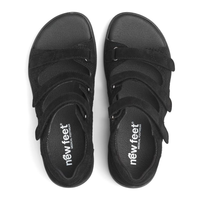 SORT SNAKE 211-35-1910 SANDAL - Peti Sko - NEW FEET