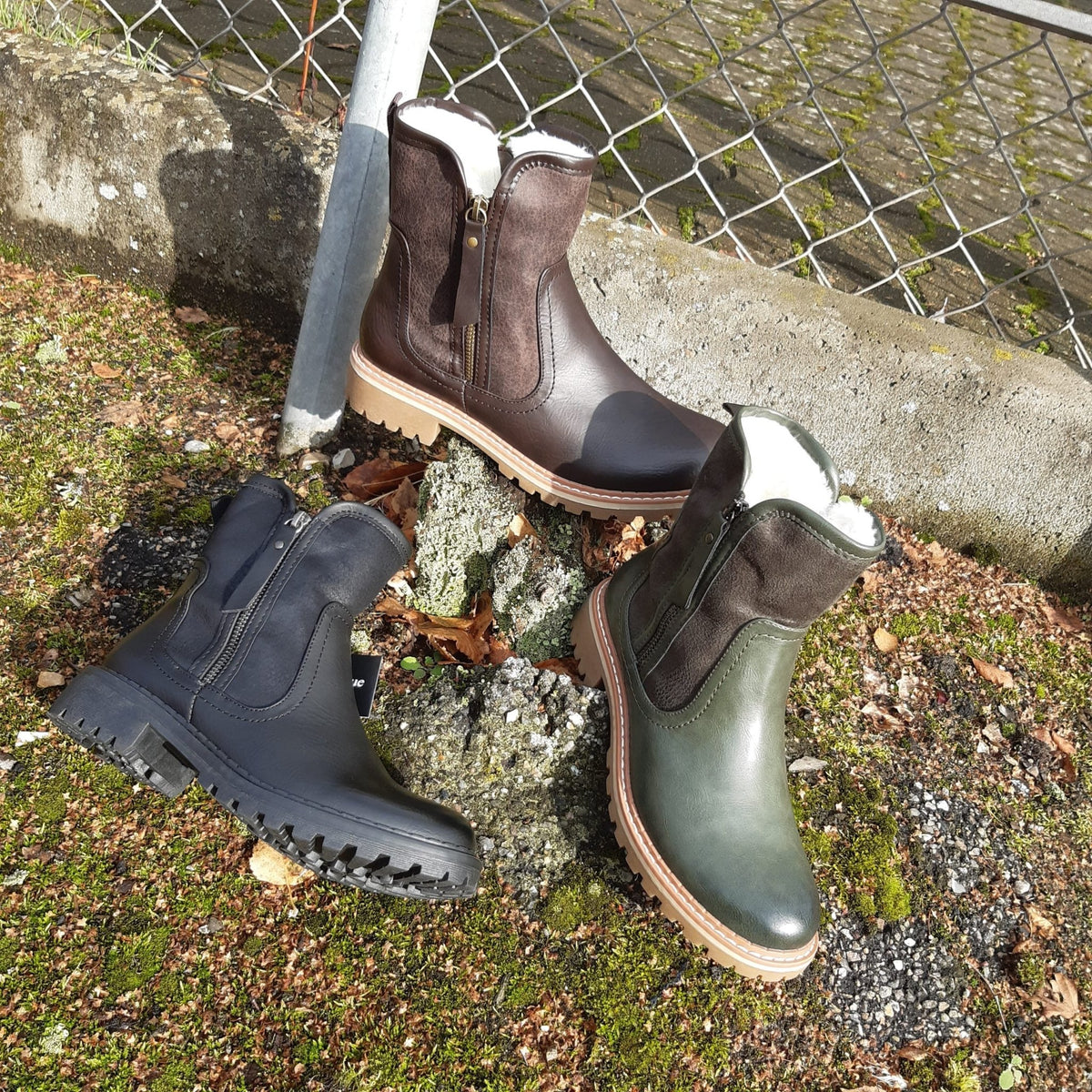 SORT STØVLE - Peti Sko - 5TH AVENUE