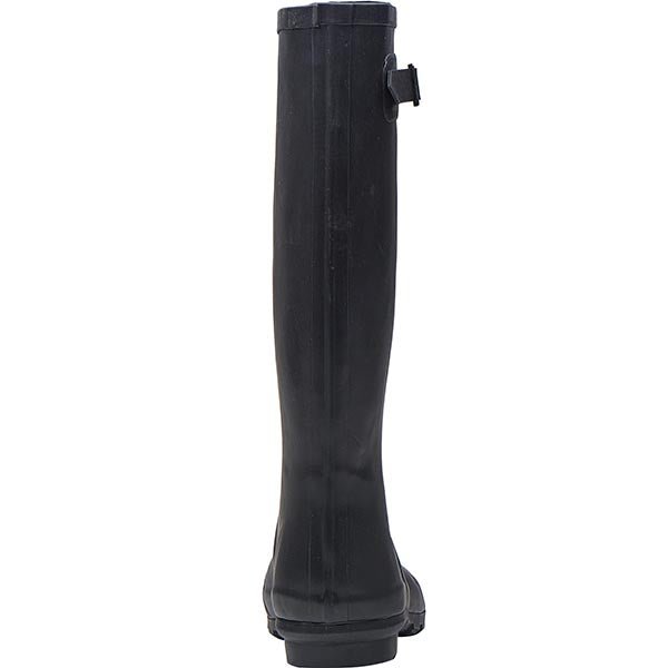 SORT WELLY W GUMMISTØVLE - Peti Sko - MOLS